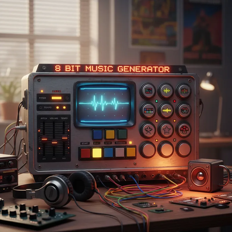 8 Bit Music Generator