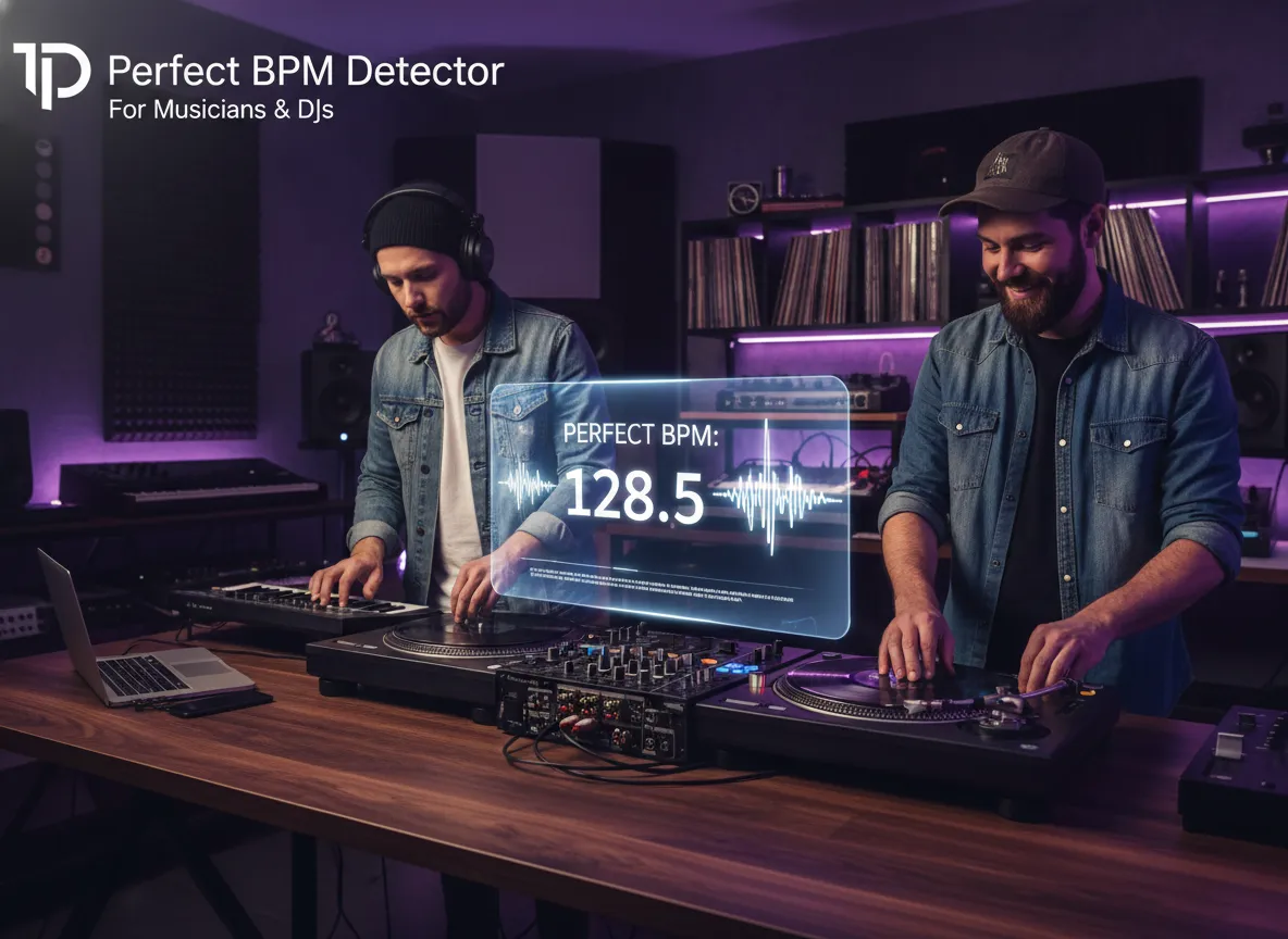 Perfect BPM Detector for Musicians & DJs