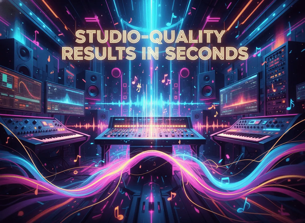 Studio-Quality Results in Seconds