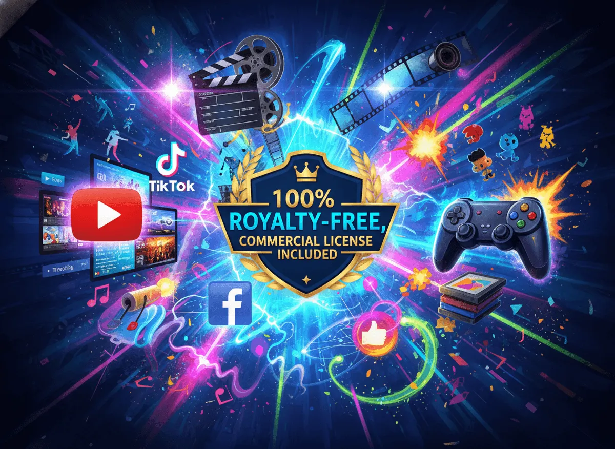 100% Royalty-Free, Forever Yours